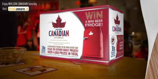 Molson fridge