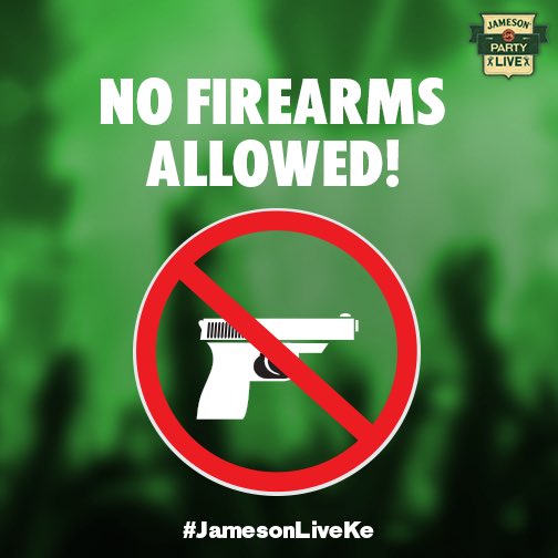 jameson no firearms