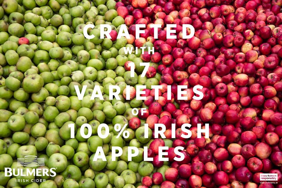 bulmers 100% irish apples