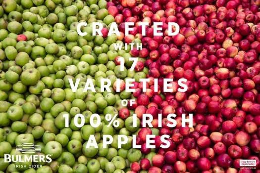 bulmers 100% irish apples