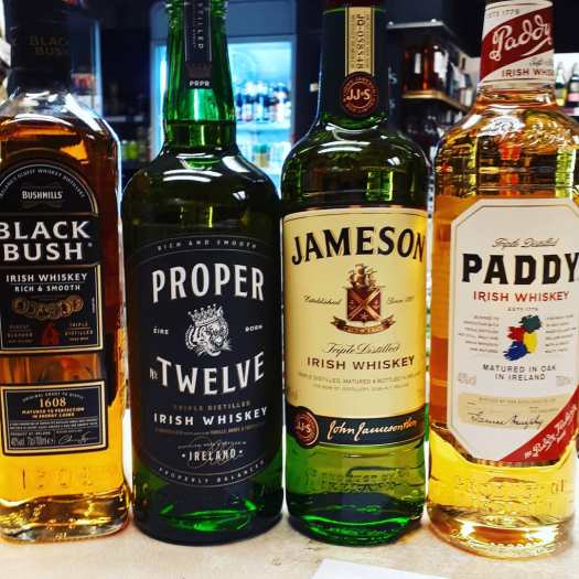 proper 12 black bush jameson paddy