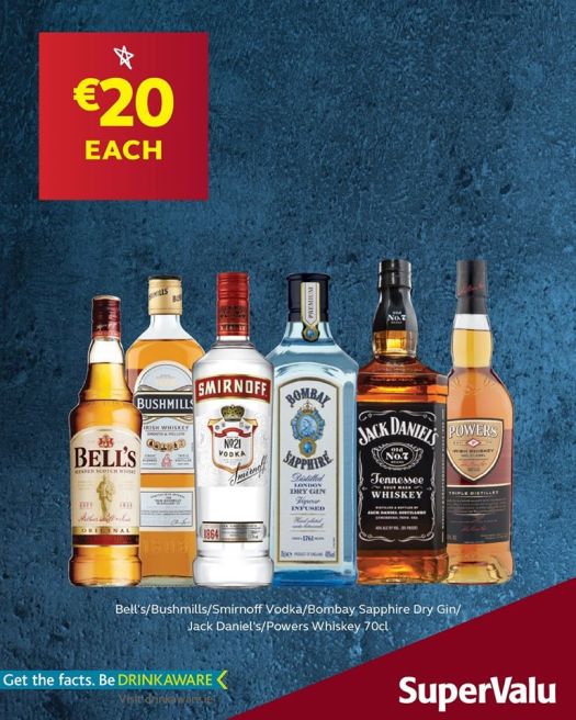 supervalu drinkaware jack dans